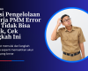 Solusi Pengelolaan Kinerja PMM Error atau Tidak Bisa Diklik, Cek Langkah Ini