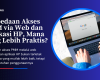 Perbedaan Akses PMM via Web dan Aplikasi HP, Mana yang Lebih Praktis?