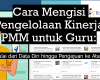 Cara Mengisi Pengelolaan Kinerja PMM untuk Guru: Mulai dari Data Diri hingga Pengajuan ke Atasan